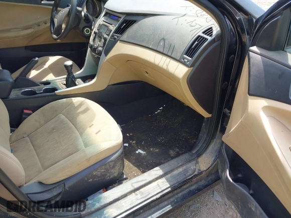 2011 Hyundai Sonata GLS with VIN 5NPEB4AC0BH195975, listed as a IAAI auction lot 42177410 with 191,054 mi miles and . Bid and sale history available at carsss.com. Image 5.