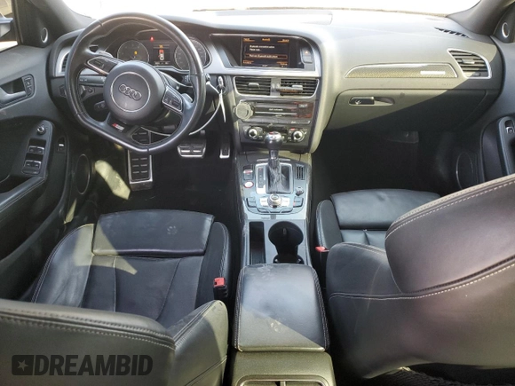 2014 Audi S4 Premium Plus with VIN WAUBGAFL2EA018817, listed as a Copart auction lot 53327765 with 66,619 mi miles and Salvage Title. Bid and sale history available at carsss.com. Image 8.
