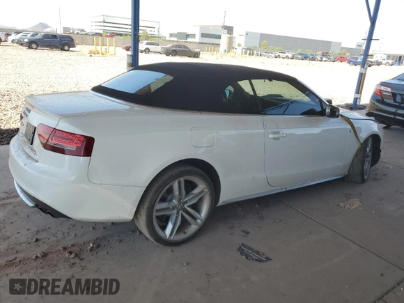 2012 Audi S5 Premium Plus z VIN WAUCGAFH0CN000239, wystawiony jako Copart lot #73031974 z przebiegiem 42 848 mil mil oraz Szkoda całkowita • Salvage title. Historia ofert i sprzedaży dostępna na DreamBid. Obrazek 3.
