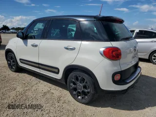 2017 FIAT 500L Trekking with VIN ZFBCFADH0HZ039862, listed as a Copart auction lot 74137724 with 46,318 mi miles and Salvage Title. Bid and sale history available at carsss.com. Image 2.