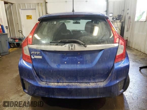 2017 Honda Fit EX with VIN 3HGGK5G78HM701369, listed as a Copart auction lot 46578635 with 133,471 mi miles and Salvage title. Bid and sale history available at DreamBid. Image 6.
