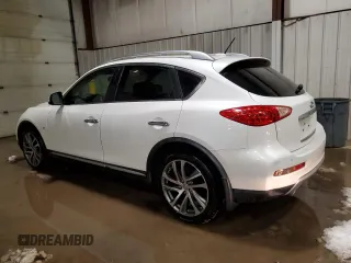 2017 Infiniti QX50 z VIN JN1BJ0RR5HM416057, wystawiony jako Copart lot #44935765 z przebiegiem 59 124 mil mil oraz Szkoda całkowita • Salvage title. Historia ofert i sprzedaży dostępna na DreamBid. Obrazek 2.