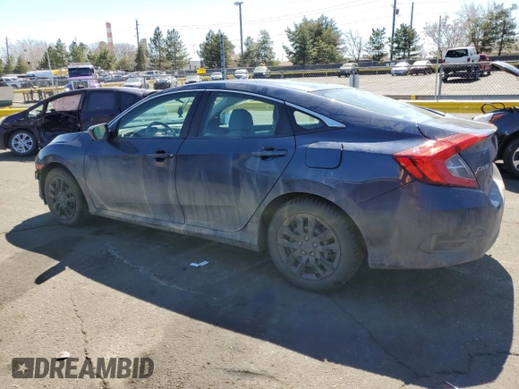 2018 Honda Civic Sedan LX with VIN 19XFC2F55JE014954, listed as a Copart auction lot 50823025 with 0 mi miles and Salvage Title. Bid and sale history available at carsss.com. Image 2.