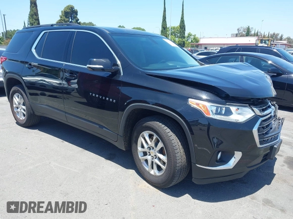 2020 Chevrolet Traverse LT Cloth with VIN 1GNERGKW3LJ236573, listed as a IAAI auction lot 42532157 with 75,587 mi miles and . Bid and sale history available at DreamBid. Image 1.