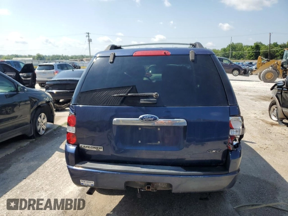 2008 Ford Explorer XLT with VIN 1FMEU73E48UA66965, listed as a Copart auction lot 63432215 with 174,356 mi miles and Salvage title. Bid and sale history available at DreamBid. Image 6.