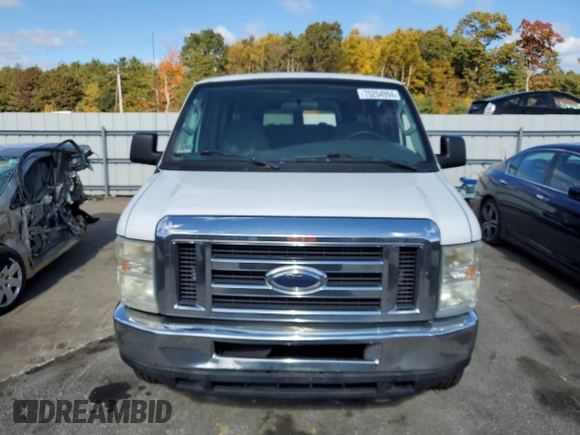 2008 Ford Econoline Passenger XL with VIN 1FBSS31L78DA90009, listed as a Copart auction lot 75254994 with 178,675 mi miles and Salvage Title. Bid and sale history available at DreamBid. Image 5.