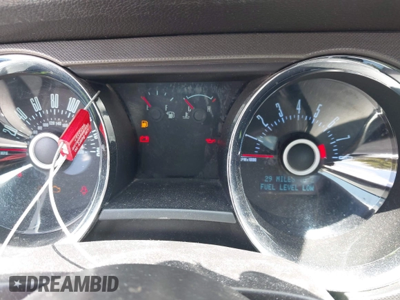 2013 Ford Mustang V6 with VIN 1ZVBP8AM0D5260795, listed as a IAAI auction lot 42222754 with 98,322 mi miles and . Bid and sale history available at carsss.com. Image 7.