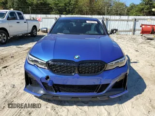 2020 BMW 3 Series M340i xDrive with VIN WBA5U9C09LA380266, listed as a Copart auction lot 75068154 with 66,035 mi miles and Salvage Title. Bid and sale history available at DreamBid. Image 5.