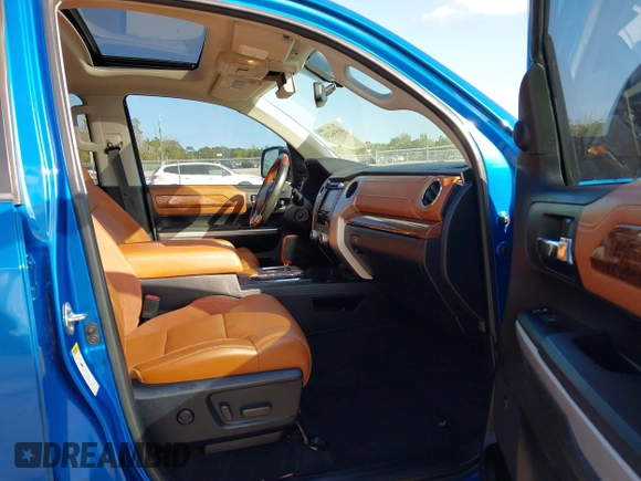 2017 Toyota Tundra 2WD Platinum with VIN 5TFGW5F1XHX225751, listed as a IAAI auction lot 41536231 with 159,962 mi miles. Bid and sale history available at carsss.com. Image 5.