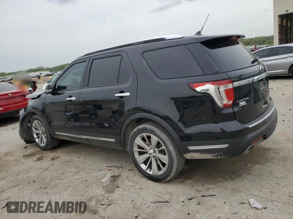 2018 Ford Explorer Limited z VIN 1FM5K7FH2JGC93409, wystawiony jako Copart lot #54525715 z przebiegiem 73 528 mil mil oraz Szkoda całkowita • Salvage title. Historia ofert i sprzedaży dostępna na DreamBid. Obrazek 2.