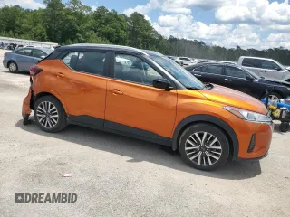 2023 Nissan Kicks SV with VIN 3N1CP5CV0PL550828, listed as a Copart auction lot 56738845 with 23,733 mi miles and Salvage title. Bid and sale history available at DreamBid. Image 4.