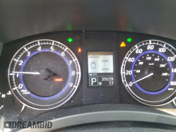 2014 Infiniti QX50 Journey with VIN JN1BJ0HP4EM210644, listed as a Copart auction lot 69652184 with 39,039 mi miles and Salvage Title. Bid and sale history available at carsss.com. Image 9.