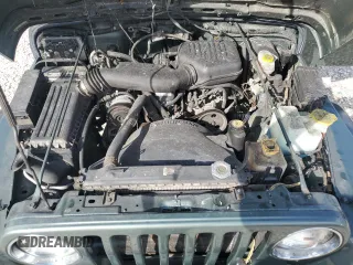 2000 Jeep Wrangler SE with VIN 1J4FA29P6YP753791, listed as a Copart auction lot 43945135 with 162,532 mi miles and Salvage Title. Bid and sale history available at carsss.com. Image 12.