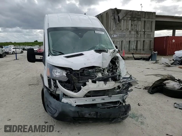 2020 Ford Transit Cargo with VIN 1FTBR1XG8LKA24935, listed as a Copart auction lot 39563524 with Not Provided miles and Non Repairable. Bid and sale history available at DreamBid. Image 11.