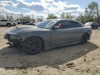 2019 Dodge Charger Scat Pack z VIN 2C3CDXGJ6KH625790, wystawiony jako Copart lot #53175325 z przebiegiem 69 817 mil mil oraz Szkoda całkowita • Salvage title. Historia ofert i sprzedaży dostępna na DreamBid. Obrazek 1.
