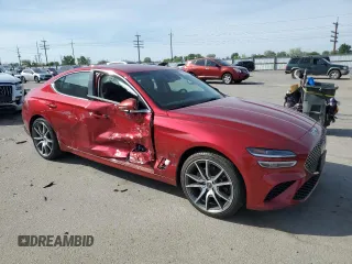 2023 Genesis G70 2.0T with VIN KMTG34TAXPU123732, listed as a Copart auction lot 56509935 with 39,333 mi miles and Salvage title. Bid and sale history available at DreamBid. Image 4.