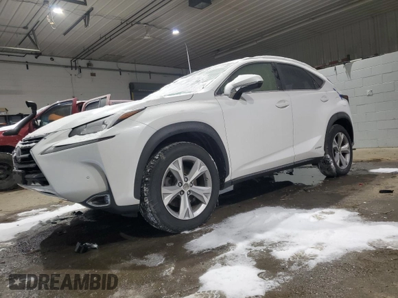 2017 Lexus NX 300h with VIN JTJBJRBZ6H2065065, listed as a Copart auction lot 88022715 with 169,450 mi miles and Salvage Title. Bid and sale history available at DreamBid. Image 1.
