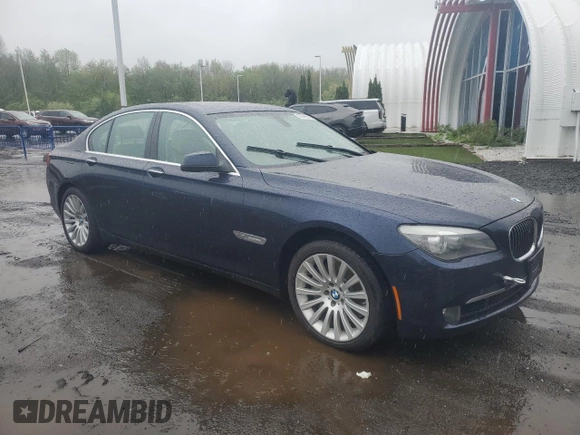 2012 BMW 7 Series 750i xDrive with VIN WBAKC6C53CC395754, listed as a Copart auction lot 55798515 with 79,444 mi miles and Clean Title. Bid and sale history available at DreamBid. Image 4.