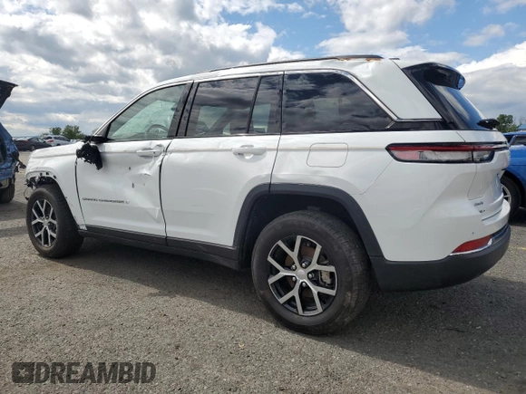 2024 Jeep Grand Cherokee Limited z VIN 1C4RJHBG4R8515093, wystawiony jako Copart lot #58533175 z przebiegiem 19 485 mil mil oraz Szkoda całkowita • Salvage title. Historia ofert i sprzedaży dostępna na DreamBid. Obrazek 2.