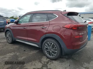2020 Hyundai Tucson Ultimate with VIN KM8J3CAL2LU258843, listed as a Copart auction lot 57593555 with 67,633 mi miles and Salvage title. Bid and sale history available at DreamBid. Image 2.