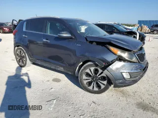 2013 Kia Sportage SX with VIN KNDPCCA60D7395854, listed as a Copart auction lot 44310485 with 137,761 mi miles and Salvage Title. Bid and sale history available at carsss.com. Image 4.