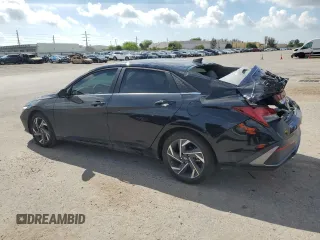 2024 Hyundai Elantra SEL with VIN KMHLS4DG7RU641279, listed as a Copart auction lot 49409654 with 1,473 mi miles and Non Repairable. Bid and sale history available at carsss.com. Image 2.