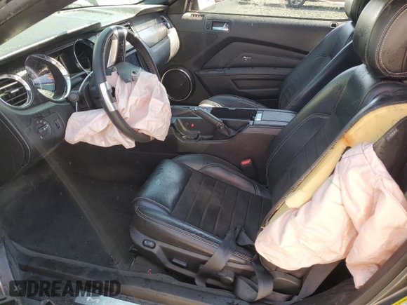 2013 Ford Mustang GT with VIN 1ZVBP8CF3D5246615, listed as a Copart auction lot 53124855 with Not provided miles and Salvage title. Bid and sale history available at DreamBid. Image 7.