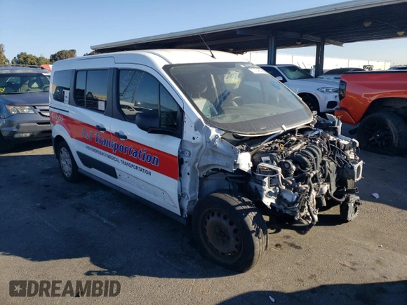 2017 Ford Transit Connect XL with VIN NM0GE9E73H1318059, listed as a Copart auction lot 70134634 with Not provided miles and Clean title. Bid and sale history available at DreamBid. Image 4.