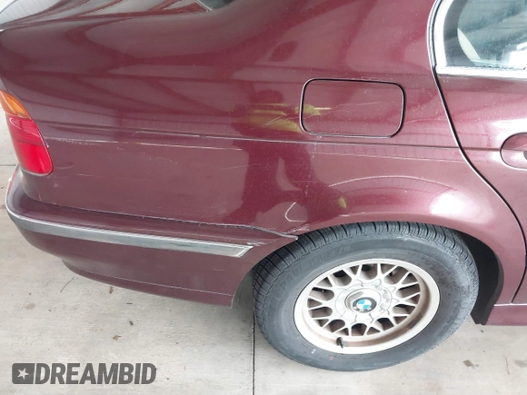 1997 BMW 5 Series 528iA with VIN WBADD6323VBW15656, listed as a IAAI auction lot 41777667 with 142,443 mi miles. Bid and sale history available at carsss.com. Image 12.