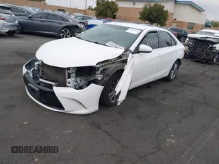 2015 Toyota Camry XLE with VIN 4T1BF1FK0FU094206, listed as a IAAI auction lot 42071968 with 110,165 mi miles. Bid and sale history available at carsss.com. Image 2.