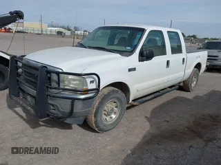2002 Ford F-250 XL with VIN 1FTNW20L02EB66616, listed as a IAAI auction lot 42254800 with 219,935 mi miles and . Bid and sale history available at DreamBid. Image 2.