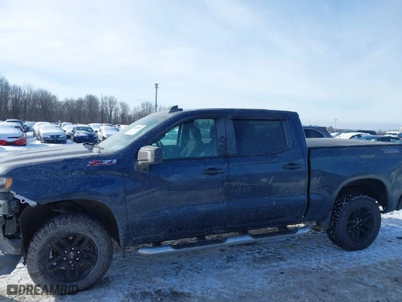2022 Chevrolet Silverado 1500 LTD LT Trail Boss with VIN 1GCPYFED0NZ217749, listed as a IAAI auction lot 41259033 with NaN miles. Bid and sale history available at carsss.com. Image 14.