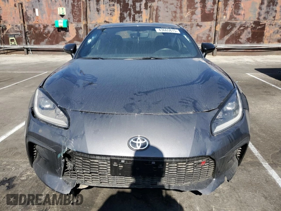 2023 Toyota GR86 Premium with VIN JF1ZNBE18P9766480, listed as a Copart auction lot 43665815 with 8,887 mi miles and Salvage Title. Bid and sale history available at carsss.com. Image 5.
