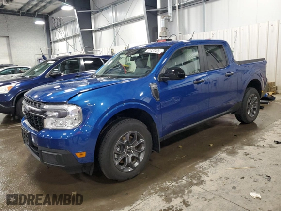 2024 Ford Maverick XLT with VIN 3FTTW8H36RRB61930, listed as a Copart auction lot 51457495 with 4,698 mi miles and Salvage Title. Bid and sale history available at carsss.com. Image 1.