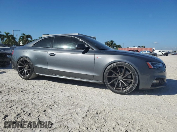 2015 Audi S5 Premium Plus z VIN WAUCGAFR1FA055268, wystawiony jako Copart lot #45244405 z przebiegiem 46 996 mil mil oraz Szkoda całkowita • Salvage title. Historia ofert i sprzedaży dostępna na DreamBid. Obrazek 4.