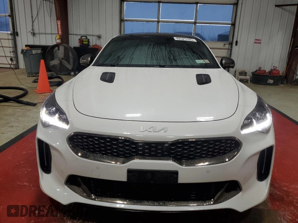 2022 Kia Stinger GT2 with VIN KNAE55LC8N6106126, listed as a Copart auction lot 42525165 with 49,829 mi miles and Salvage Title. Bid and sale history available at DreamBid. Image 5.
