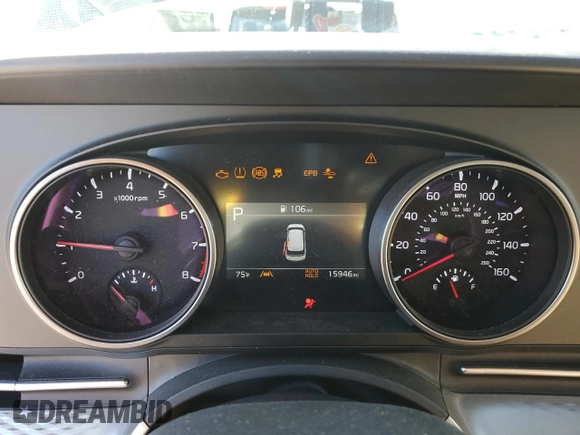 2024 Kia Carnival LX with VIN KNDNB4H39R6422610, listed as a Copart auction lot 88720325 with 15,946 mi miles and Salvage Title. Bid and sale history available at carsss.com. Image 9.