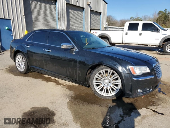 2012 Chrysler 300 with VIN 2C3CCAET0CH225360, listed as a Copart auction lot 49390985 with 262,817 mi miles and Salvage Title. Bid and sale history available at carsss.com. Image 4.