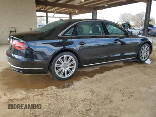 2015 Audi A8 3.0T z VIN WAU3GAFD8FN001253, wystawiony jako Copart lot #48946195 z przebiegiem 113 108 mil mil oraz Czysty tytuł • Clean title. Historia ofert i sprzedaży dostępna na DreamBid. Obrazek 3.