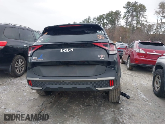 2023 Kia Sportage X-Line with VIN 5XYK6CAF3PG081835, listed as a IAAI auction lot 41628762 with 36,064 mi miles. Bid and sale history available at carsss.com. Image 16.