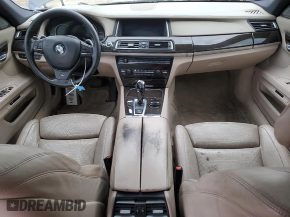 2014 BMW 7 Series 750i xDrive with VIN WBAYB6C52ED225217, listed as a Copart auction lot 46104815 with 155,822 mi miles and Clean Title. Bid and sale history available at carsss.com. Image 8.