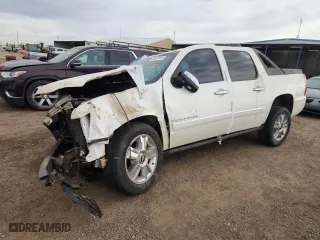 2010 Chevrolet Avalanche LTZ with VIN 3GNVKGE05AG268189, listed as a Copart auction lot 50328095 with 201,998 mi miles and Non Repairable. Bid and sale history available at carsss.com. Image 1.