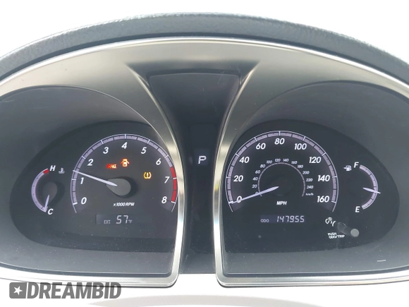 2012 Toyota Avalon with VIN 4T1BK3DB6CU459249, listed as a IAAI auction lot 41802571 with 147,955 mi miles. Bid and sale history available at carsss.com. Image 7.