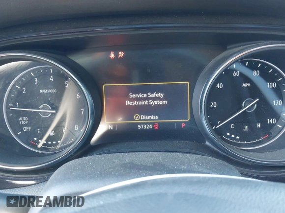 2022 Buick Encore GX Select with VIN KL4MMDS24NB102256, listed as a IAAI auction lot 41434524 with 57,324 mi miles and . Bid and sale history available at DreamBid. Image 7.