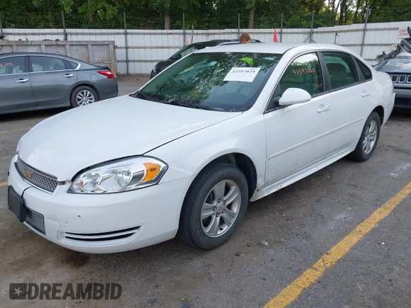 2012 Chevrolet Impala LS Fleet z VIN 2G1WF5E34C1139140, wystawiony jako IAAI lot #42597029 z przebiegiem 134 815 mil mil oraz . Historia ofert i sprzedaży dostępna na DreamBid. Obrazek 2.