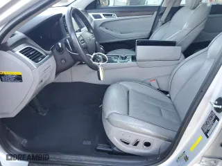 2017 Genesis G80 3.8L with VIN KMHGN4JE5HU199418, listed as a Copart auction lot 88864925 with 126,904 mi miles and Salvage Title. Bid and sale history available at carsss.com. Image 7.