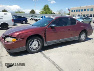 2001 Chevrolet Monte Carlo LS z VIN 2G1WW12E419313544, wystawiony jako Copart lot #56325015 z przebiegiem 231 585 mil mil oraz Szkoda całkowita • Salvage title. Historia ofert i sprzedaży dostępna na DreamBid. Obrazek 1.