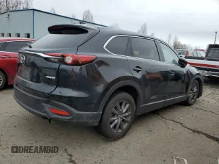 2021 Mazda CX-9 Touring with VIN JM3TCBCY2M0503463, listed as a Copart auction lot 46272515 with 0 mi miles and Salvage Title. Bid and sale history available at carsss.com. Image 3.