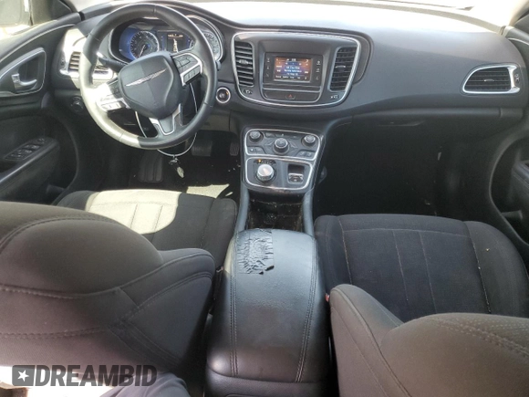 2015 Chrysler 200 Limited with VIN 1C3CCCAB5FN621403, listed as a Copart auction lot 52049245 with 129,154 mi miles and Salvage Title. Bid and sale history available at DreamBid. Image 8.
