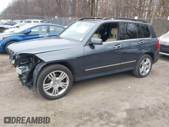 2015 Mercedes-Benz GLK with VIN WDCGG8JB7FG441353, listed as a IAAI auction lot 42186381 with 88,390 mi miles. Bid and sale history available at carsss.com. Image 2.